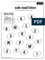 Lemonade Stand Letters PDF
