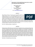 ID Analisis Strategi Pemasaran Untuk Mening