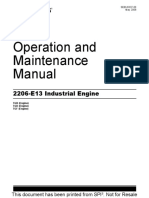Operation Maintenance Manual 2206-E13 SEBU8337-00 May 08