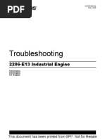 Troubleshooting 2206-E13 KENR6908-00 May 08