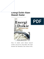 Energi Dzikir Alam Bawah Sadar