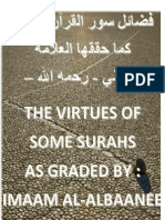 Virtues of Some Surahs