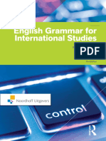 English Grammar For International Studies