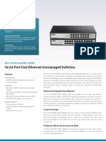 Port Fast Ethernet Unmanaged Switches: Product Highlights