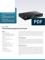 8-Port Desktop Gigabit Max Poe Switch: Product Highlights