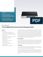 5-Port Gigabit Poe-Powered Smart Managed Switch: Product Highlights