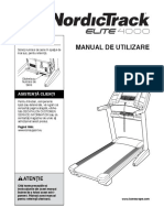 Manual Utilizare Banda de Alergare Elite 400