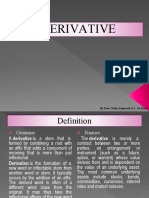 Derivative: by Dewi Nidia Soepriadi S.S., M.Hum