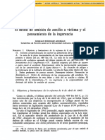 El Delito de Omision de Auxilio a  la Victima y El Pensamiento de La Ingerencia