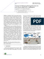 GPS-Based Smart System For Enhancing Driving Directions For Finding Fastest Route Using Driver's Intelligence