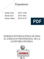 Exposicion Auditiria Interna