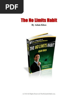 No Limits Habit Book