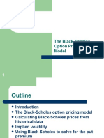 7.4.1 Options - Pricing Model - Black Scholes