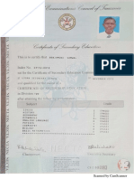 Form Four Certificate PDF