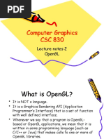 Computer Graphics CSC 830