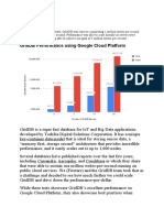 Results: Griddb Performance Using Google Cloud Platform