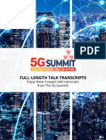 Full Length Talk Transcripts: Enjoy These 3 Expert Talk Transcripts From The 5G Summit!