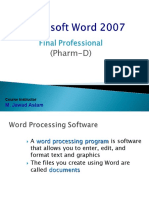 Word 2007 Final
