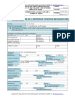 F-7-9-2. Formato de Presentación Propuesta Proyecto de Investigación Como Opción de Trabajo de Grado Erika Niño