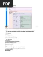 Basic Networking Commands