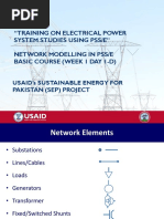 W-1-Day-1-D - Network Modelling in PSSE