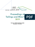 Proceedings of Tailings and Mine Waste 2019 PDF