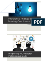 Interpreting Findings and Drawing Conclusions