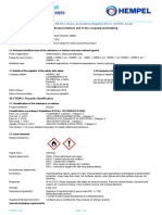Safety Data Sheet: Hempadur Mastic 45889