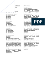 Esquema de Tesis para Proyecto Arquitectonico PDF