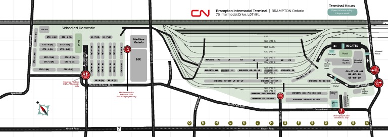 Brampton Intermodal Terminal Overview | PDF | Business | Nature