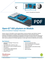 Open-Q™ 835 Μsystem On Module: Key Features Applications