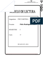 Modulo de Psicometria