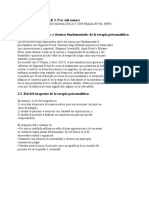 Terapia de juego psicoanalítica y centrada en el niño