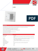 Overdoor Light C/W Sounder: NC806CS