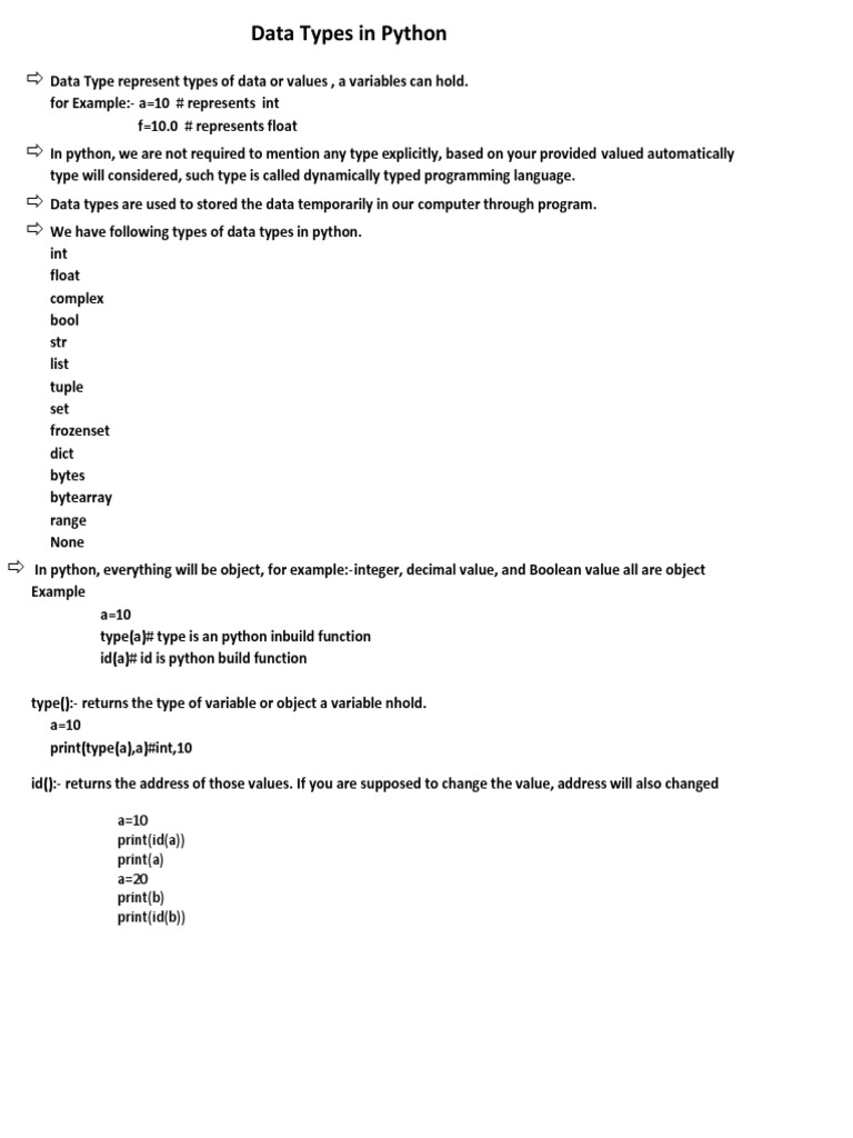 XII Python Revision tour-II | PDF | Variable (Computer Science) | Data Type