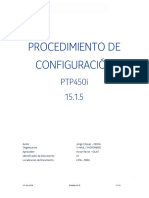 Procedimiento de Configuracion PTP450i - 270918