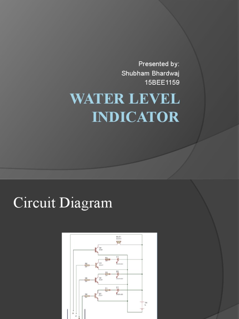 Water Level Indicator | PDF | Electrical Resistance And Conductance ...