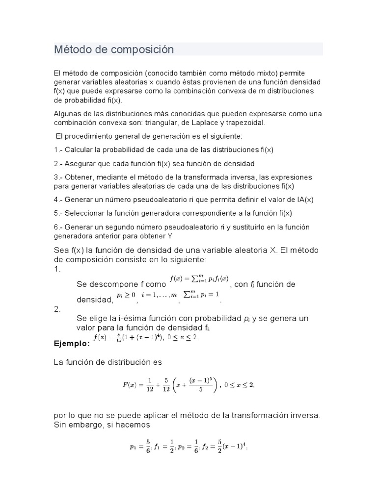 Método de Composición PDF