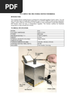 10 Oz Gold Furnace Instruction Manual