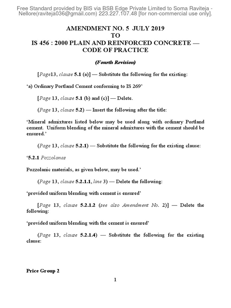 IS 456 CODE 2000 AMENDMENT 5 PDF FREE DOWNLOAD intelligence overview