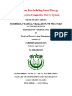 Generation Rescheduling Based Energy Management in Congestive Power System