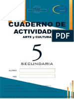 Cuaderno Arte y Cultura 5 Sec