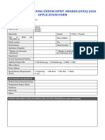 International Young Endoscopist Awards (Iyea) 2020 Application Form