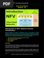 Telco Cloud - 02. Introduction To NFV - Network Function Virtualization