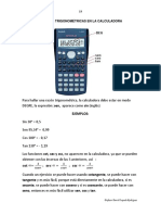 Aplicación de Las Razones Trigonométricas