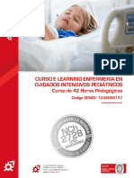 Programa Curso E Learning Enfermería en Cuidados Intensivos Pediátricos - OTEC Innovares