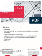 Diffusion in Fuel Cells.: Balanced Scorecard Slide 1