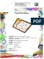 Carpeta Campo Metodología PDF