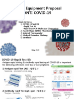 Medical Equipment Proposal Anti Covid-19