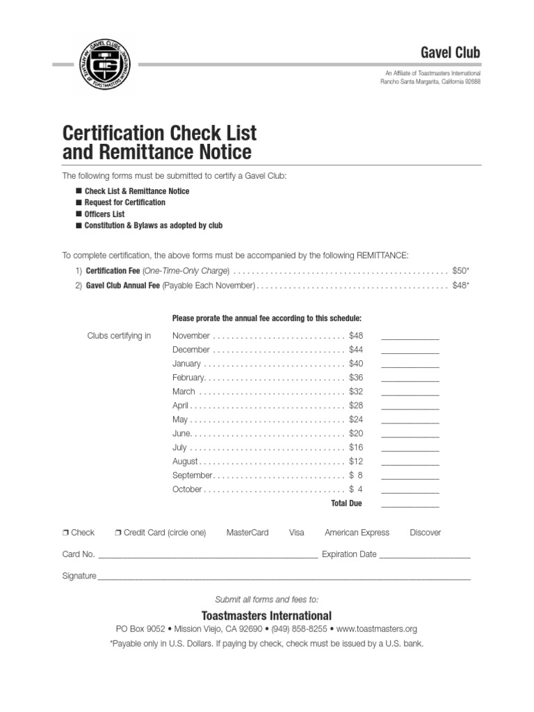 Gavel Club Kit PDF Presidents Of The United States American